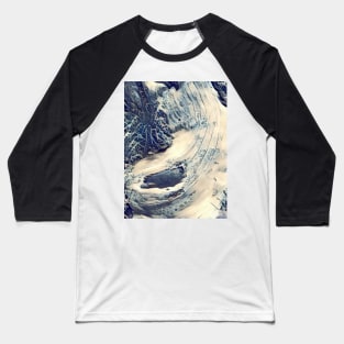 Japanese Waves Baseball T-Shirt